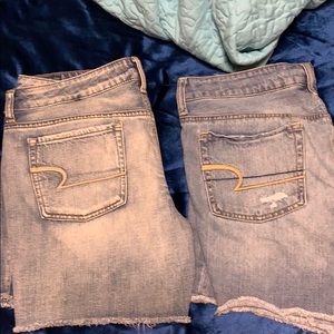 America Eagle Midi Shorts TWO PAIRS :)